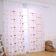Cotton office curtains